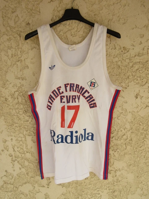 Maillot basket Stade Français porté n°12 SKFF shirt