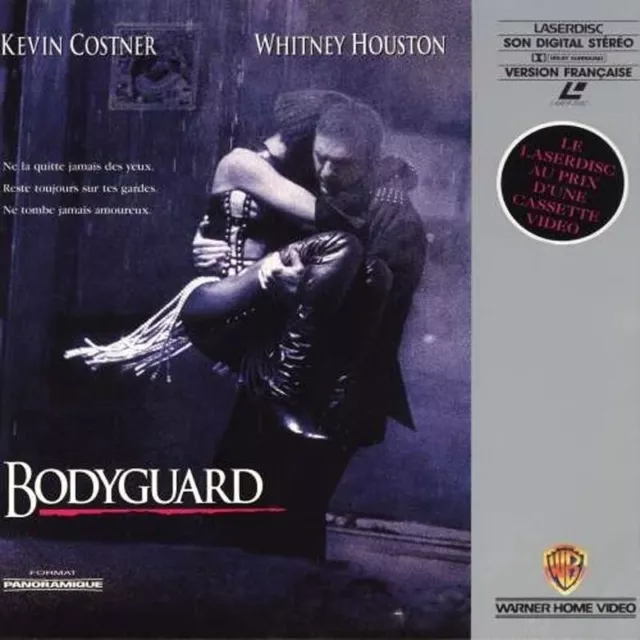 BODYGUARD WS VF PAL LASERDISC Kevin Costner, Whitney Houston, Gary Kemp