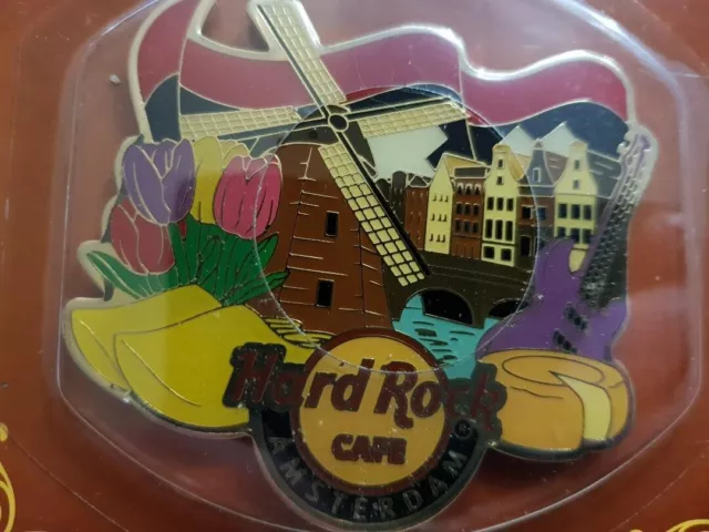 Hard Rock Cafe Amsterdam Magnet Alternative City View