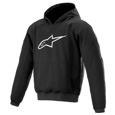 Alpinestars Alpinestars Cromo Sport Gr 4XL Uomo Moto Hoodie Nero 