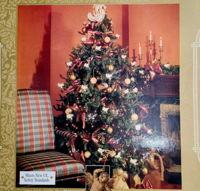 Vintage Christmas Lights NEW OB 150 Indoor 16 Function Light Set Grandeur Noel
