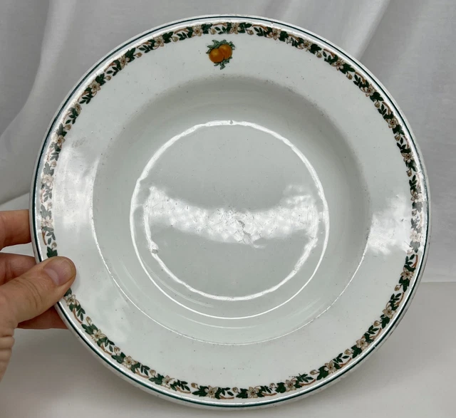 Southern Pacific Railroad Lines Railroad China Rimmed Soup Bowl - 90814 2
