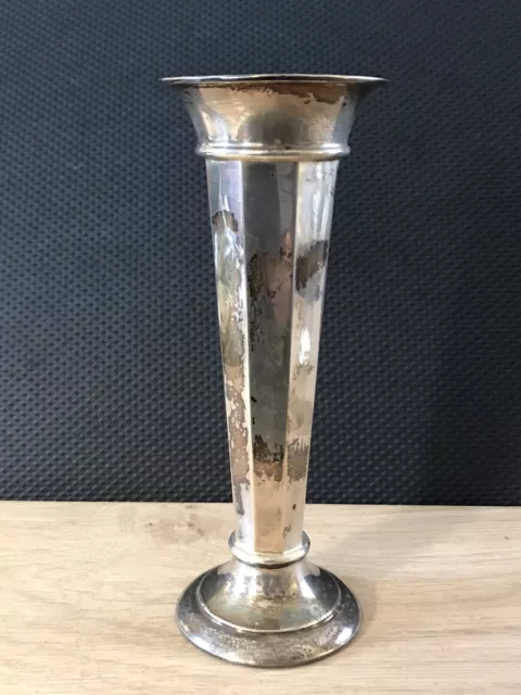 Vaso Argento Sterling / Londra / Mappin & Webb 1910 - 158g