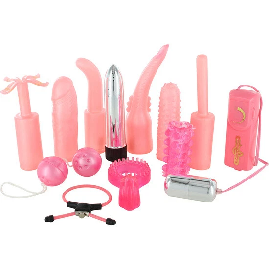 Docena De Juguetes Para El Sexo Kit Rosa