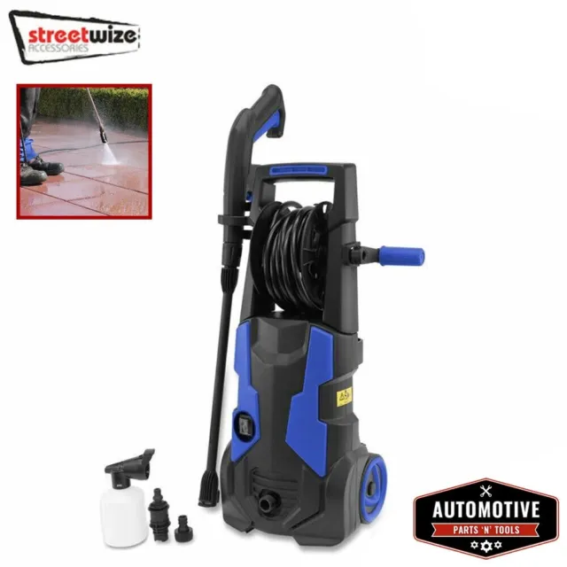 Electric Pressure Washer 2100 PSI/145 BAR Water High Power Jet Wash Patio Car