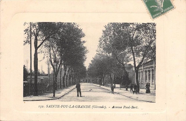 Cpa 33 Sainte Foy Avenue Paul Bert