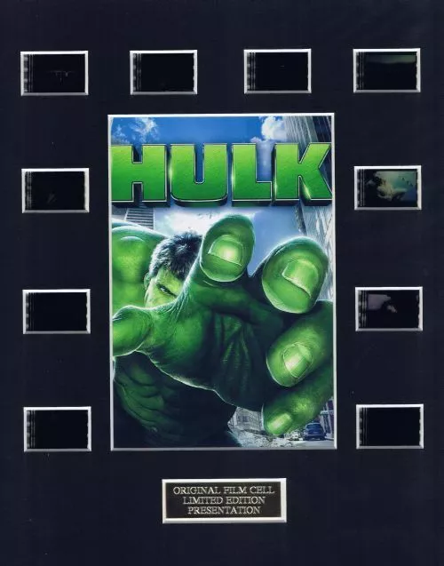 Hulk (2003) Authentic 35mm Movie Film Cell 8x10 Matted Display - w/COA