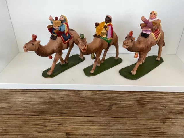 Krippenfigur Holz geschnitzt