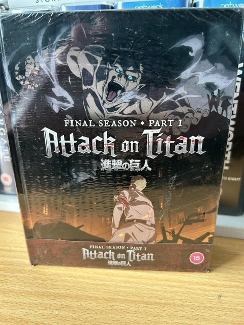 ATTACK ON TITAN Final Season Part 1 Limited Edition Blu Ray NEW&SEALED
