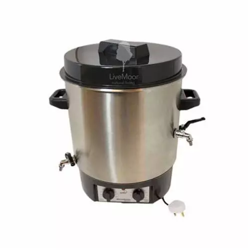 8L Wax Melter Large Electric Melting Pot Furnace Spout for Soap Candle  Making