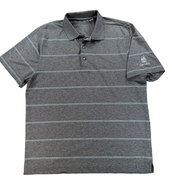 Pull Cutter & Buck Homme Gris Chiné - DryTec Taille 3XL - Léger Avec 1/4 Zip - Neuf étiqueté