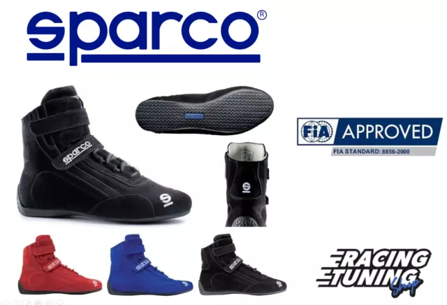 Stivaletti Sparco Top Sh-5 Omologati Fia 8856-2000 - Racing Shoes