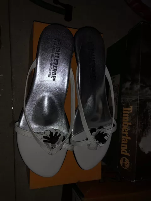 Sandali bianchi valleverde sale