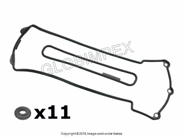 BMW e31 e32 e34 e38 e39 Valve Cover Gasket Set (LEFT) VICTOR REINZ + Warranty