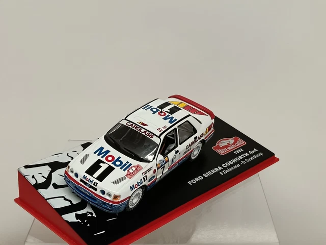 Ford Sierra RS Cosworth 4x4 #3 8ème Rallye Monte Carlo 1992 Biasion Siviero Mcg Mcg18355r