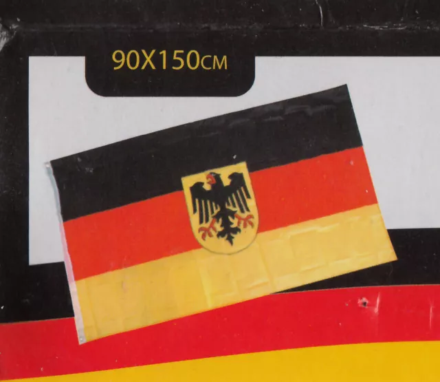 FAHNE / FLAGGE Deutschland Adler 150 x 250 cm EUR 14,99 - PicClick DE