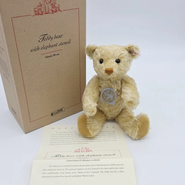 BRUBIES Teddy Elefant – 25 Cm Plüschbär Im Elefantenkostüm Mit Abnehmbarer Kapuze, Extra Weiches Material, Sammelfigur Für Kinder Und Kuschel-Fans
