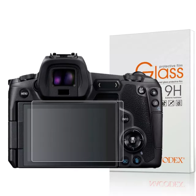 Nacodex For Canon EOS R Tempered Glass Screen Protector