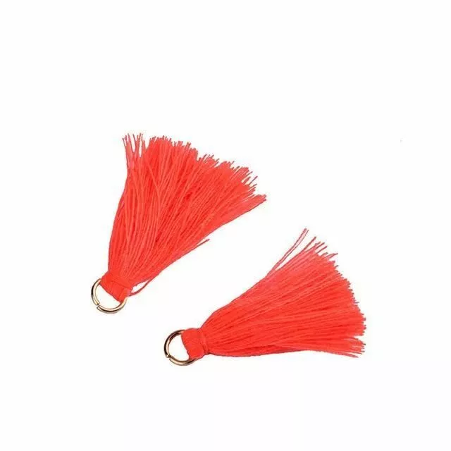 Mini Tassel Fringe Pendant Party Hanging Ring Cords Tassel Trim Garments Curtain