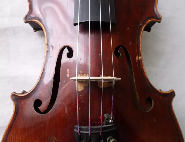 OLD AUSTRIAN VIOLIN INNSBRUCK 1867 -video- ANTIQUE MASTER バイオリン скрипка 小提琴 267