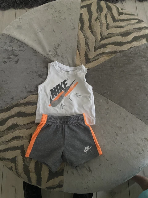 Nike shorts vest top baby boys
