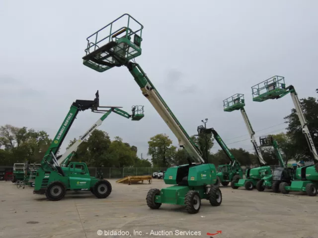 2015 JLG 600S 60' 4WD Diesel Telescopic Boom Lift Man Aerial Platform