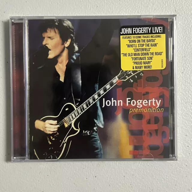 John Fogerty- Premonition-2017 CD Reissue BMG USA SEALED! Live Recording Rock