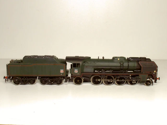LOCOMOTIVE VAPEUR JOUEF SNCF 141 P 102 Tender Vénissieux Fonctionnelle Réf 8269 EUR 90,00 - ES