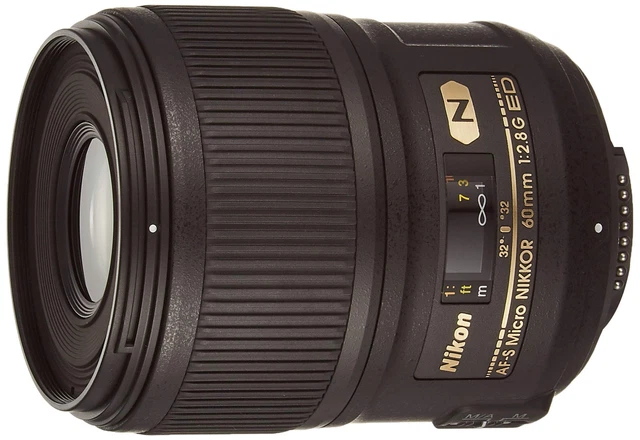 Nikon AF-S FX Micro-NIKKOR 2177 60mm f/2.8G ED Standard Macro Lens for Nikon DSL