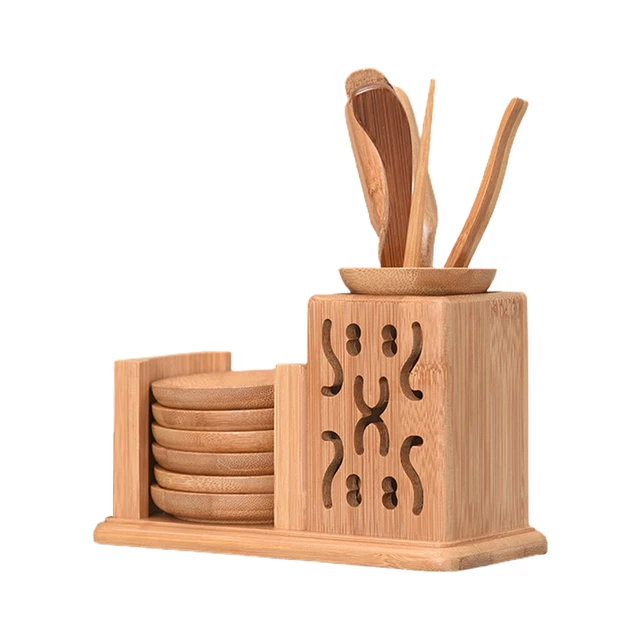 1 set di strumenti per tè, resistente all'usura, squisito set di strumenti per tè kung fu in