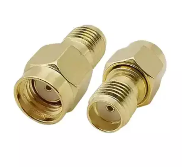 RP-SMA Male auf SMA Female Adapter. Koaxial Adapter für RF Kabel SMA