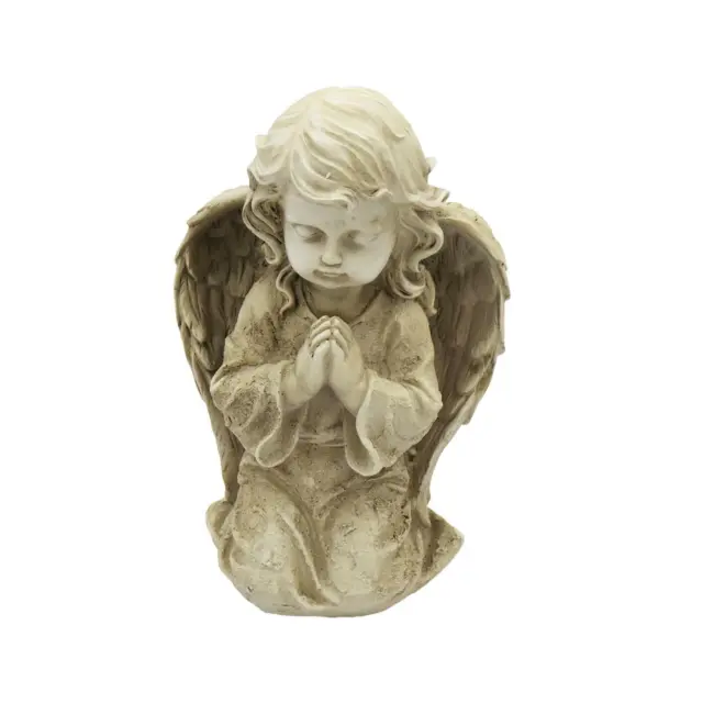 Große Engel Figur kniend betend 23,5cm Engelfiguren Deko Gebet Alle Anlässe