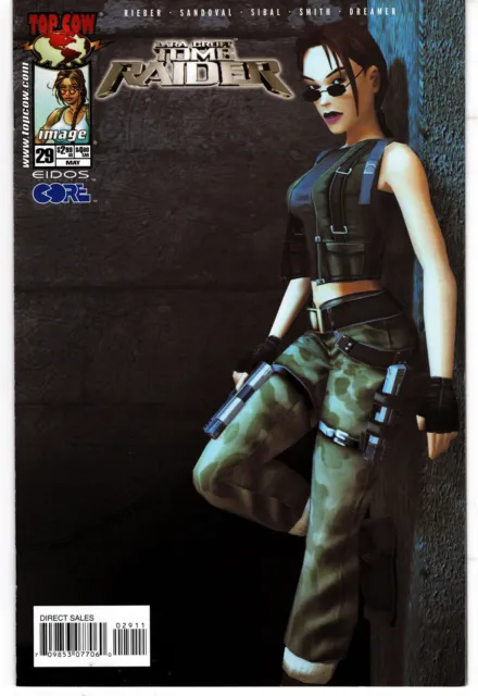 Tomb Raider: The Series #29 (1999) NM+ Sibal Cover Top Cow Image Comics