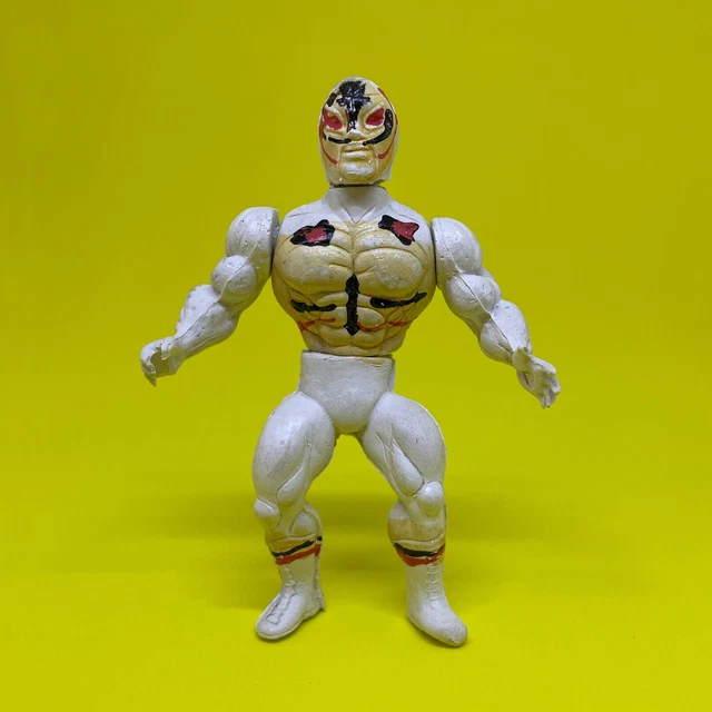 VINTAGE RARE MOTU Knock Off Mascara Sagrada Action Figure Made Colombia