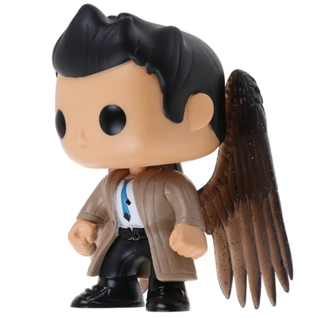 Supernatural Castiel With Wing Funko Pop Vinyl Evil Power Action Figure Gift Toy