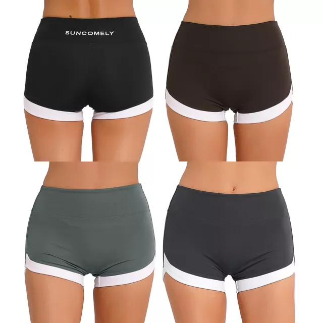 Women High Waist Workout Yoga Gym Shorts Booty Bottoms Underwear