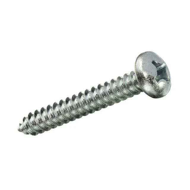 Scatola M 20 Pz. Vite Filettatura Lamina Cr Zinco 3,9x19mm Fadix