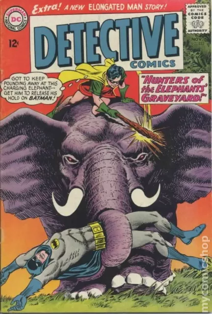 Detective Comics #333 GD/VG 3.0 1964 Stock Image Low Grade