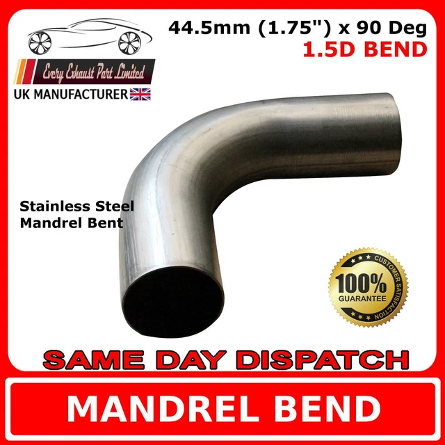 Curva Di 45 Mm, Spessore 1,5 Mm, Acciaio Inossidabile 304L, 180 - Foto 2