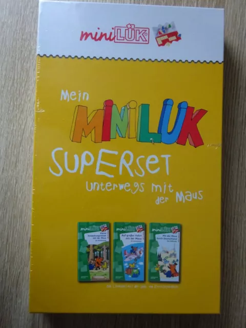 XXXX miniLük Superset , 12er Kasten + 3 Hefte, ab 5 Jahre NEU mini Lük Super Set