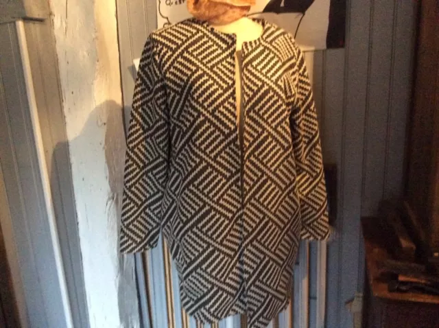 TRES BELLE VESTE Tres Mode Grise Et Blanche Camaieu T2 Doublee Avec Poches EUR 20 00 PicClick FR