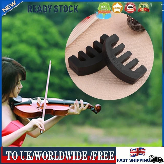 5pcs Violin Silencers Replacement 5-Prong Rubber Stringed Instrument Accessories