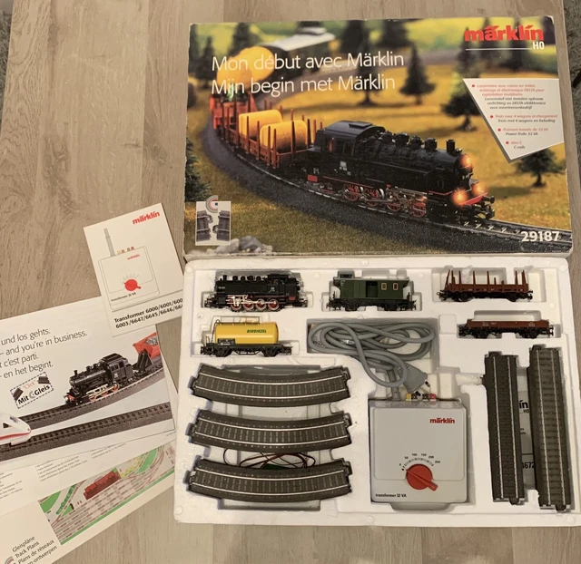 Coffret De Démarrage Märklin – Train électrique HO – Locomotive 29187