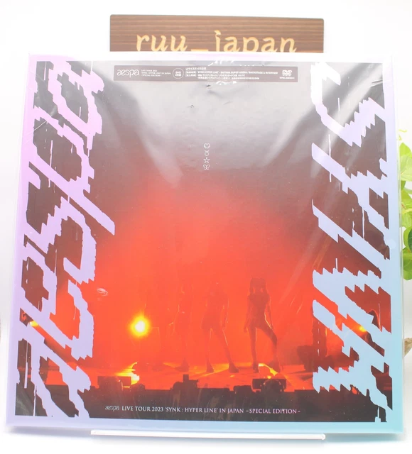 AESPA LIVE TOUR 2023 SYNKHYPER LINE Japan DVD with 56-Page