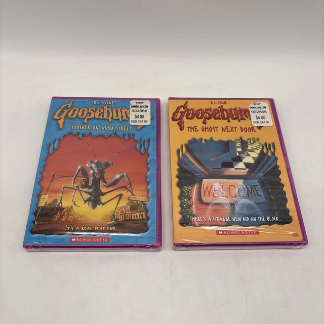 GOOSEBUMPS, SHOCKER ON Shock Street & Spookley The Squared