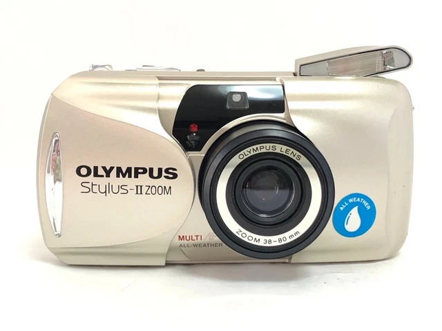 【Near MINT++ in BOX】Olympus Stylus II ZOOM Mju Point & Shoot 35mm Film Camera JP 2