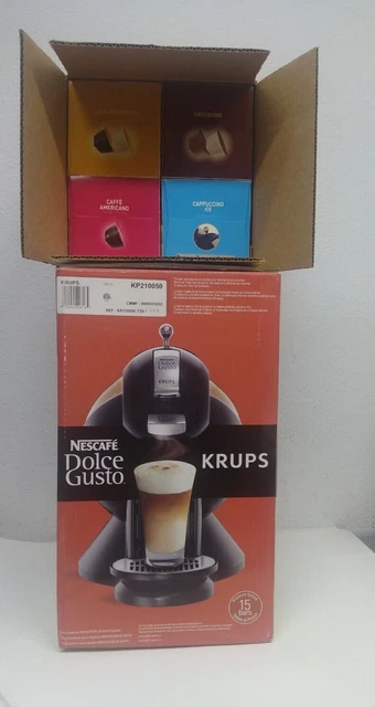 Krups Nescafe Dolce Gusto Cappuccino & Latte Hot/Cold Coffee Tea Maker Pod Brew