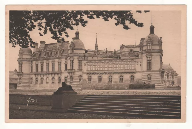 Cpa 60 - Chantilly : Le Château - Façade Nord (Oise) Non Écrite