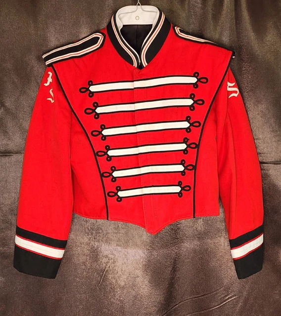VINTAGE DEMOULIN HIGH School Marching Band Uniform Jacket Coat 30.00