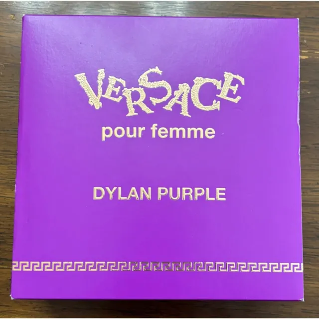 EMPTY Versace Pour Femme Dylan Purple Box